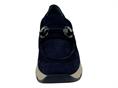 melluso r25083 navy sneakers donna zeppa camoscio