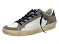 crime london 11110 bianco sneakers pelle  uomo