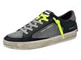 crime london 11103 nero sneakers pelle uomo