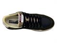 crime london 11204 nero sneakers pelle  uomo