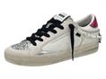 crime london 25101 bianco sneakers pelle  donna