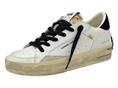 crime london 25192 bianco sneakers pelle  donna