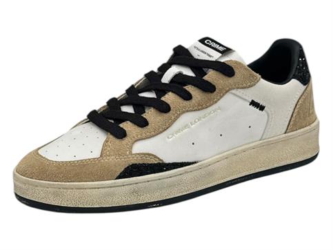 crime london 25202 bianco sneakers pelle  donna