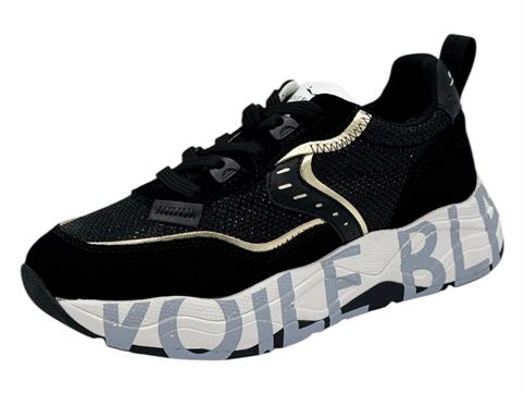 voile blanche club1051a9 nero sneaker tessuto  donna