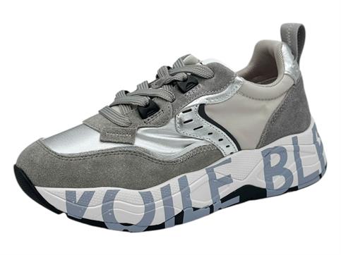 voile blanche club1051b24 silver sneaker donna