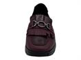 melluso 055000z bordo mocassino donna pelle zeppa