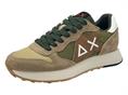 sun68 z45114 beig sneaker tessuto  uomo
