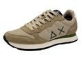 sun68 z45101 beige sneaker tessuto uomo