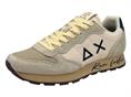 sun68 z45105 bianco  sneaker tessuto  uomo