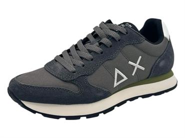 sun68 z45101 grigio scuro sneaker tessuto  uomo