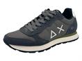 sun68 z45101 grigio scuro sneaker tessuto  uomo