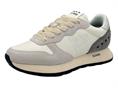 sun68 z45206 bianco sneaker pelle camoscio  donna