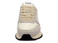 sun68 z45206 bianco sneaker pelle camoscio  donna