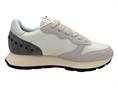 sun68 z45206 bianco sneaker pelle camoscio  donna