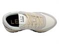 sun68 z45206 bianco sneaker pelle camoscio  donna