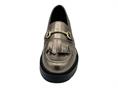 francesco brunelli 5104 acciaio mocassino  donna