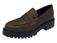 francesco brunelli 5105 cioccolato mocassino  donna