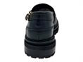janet j-470 nero mocassino pelle donna cararmato