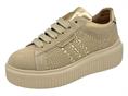 janet j-401 beige sneakers camoscio donna
