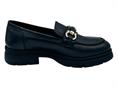 donna serena 1f5393 nero mocassino  donna pelle