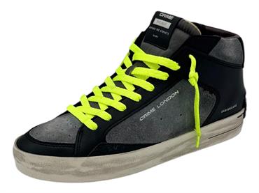 crime london 11150 nero sneakers pelle uomo