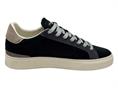 crime london 11701 nero sneakers pelle  uomo