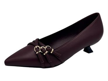 gold&gold gv99 bordo' decolte ecopelle donna