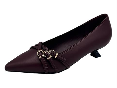 gold&gold gv99 bordo' decolte ecopelle donna