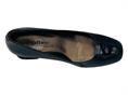 melluso d5134s nero decolte pelle lucida donna