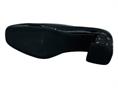melluso d5134s nero decolte pelle lucida donna