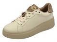 gold&gold gb971 beige sneakers ecopelle  donna