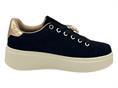 gold&gold gb972 nero sneakers ecopelle donna