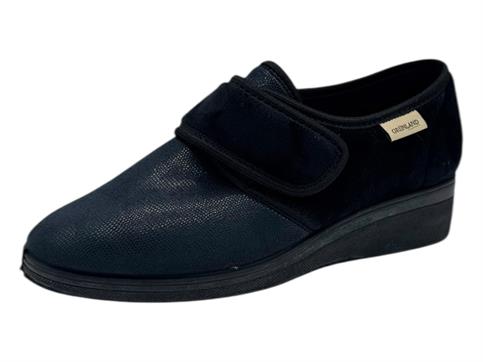 grunland pa0598 nero scarpa pantofola  donna