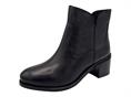 melluso k36065 marrone tronchetto pelle donna tacco