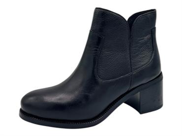 melluso k36065 nero tronchetto pllle donna tacco