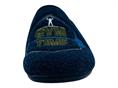 grunland ci3068 blu ciabatta uomo tessuto