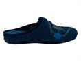 grunland ci3068 blu ciabatta uomo tessuto