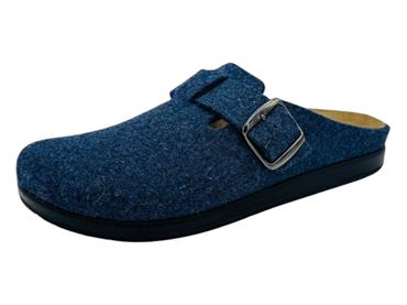 grunland ce0475 ciabatta uomo lana sottopiede pelle