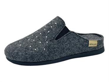 grunland ci3059 grigia ciabatta  donna