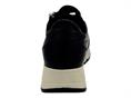 melluso r25093 nero sneakers donna pelle cerniera