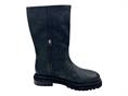 janet j-474 nero stivale pelle donna fibbie