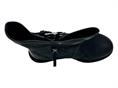 janet j-474 nero stivale pelle donna fibbie