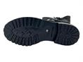 janet j-474 nero stivale pelle donna fibbie