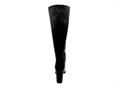 janet j-526 nero stivale donna pelle tubo cerniera