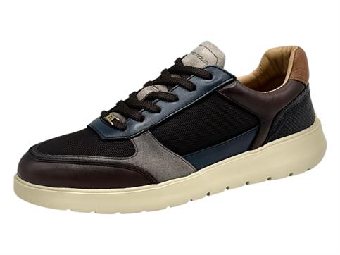 ambitious 13547 marrone sneakers pelle  uomo