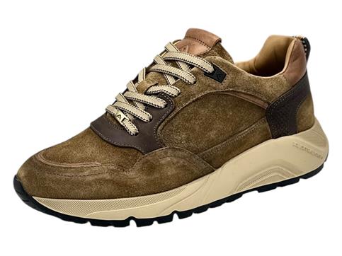 ambitious 13422 tabacco sneakers pelle  uomo