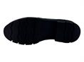 melluso 034356 nero mocassino pelle  donna caramato