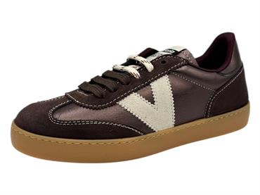 victoria 1126234 moca sneakers pelle  donna