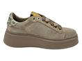 gio+ pia430 tortora sneakers camoscio donna platform