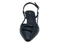 FRAU 92T6 NERO  slingback donna tacco 5